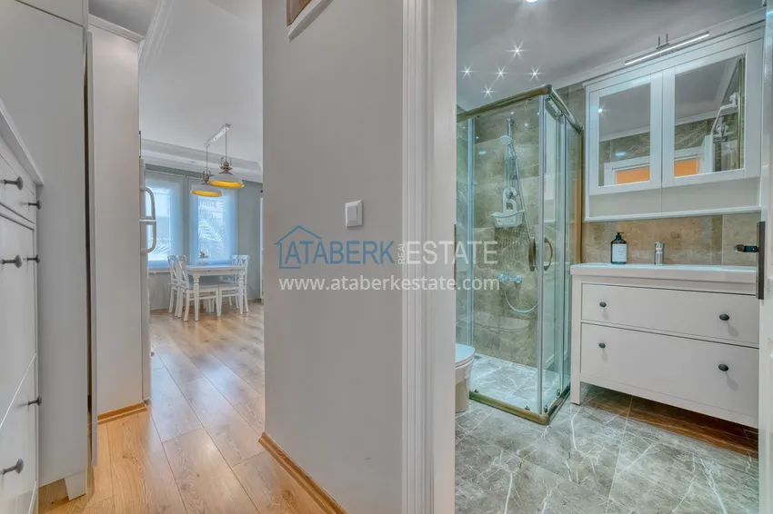 Приобрести Квартира 1+1 с мебелью и всего в 400 метрах от моря, район пляжа Клеопатра - центр Алании 14