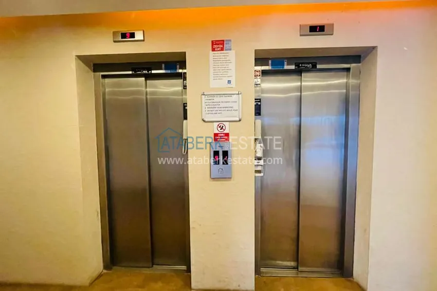 Меблированная трехкомнатная квартира в районе Тосмур, Алания 19 