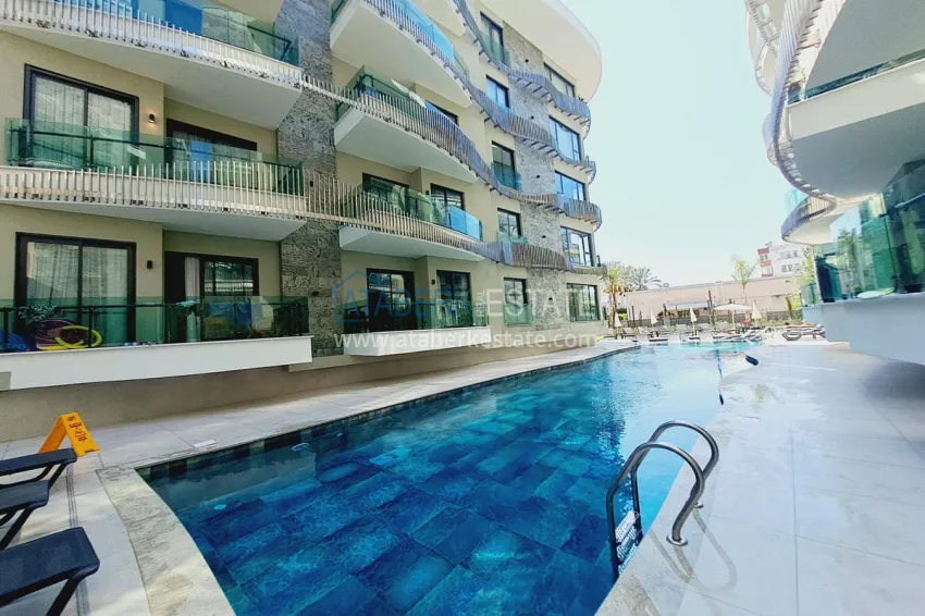 Новый жилой комплекс в центре Алании - район пляжа Кейкубат 1 