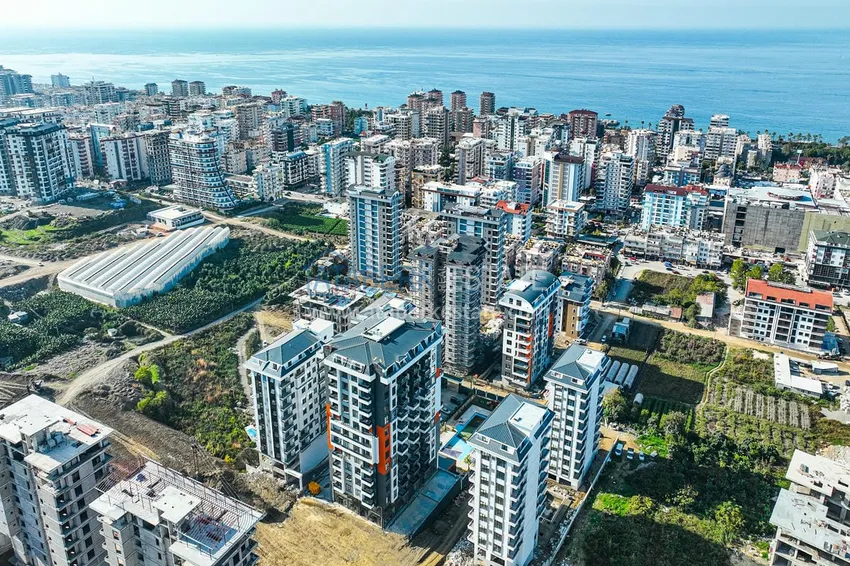 Квартира 1+1 с мебелью и всего в 400 метрах от моря, район пляжа Клеопатра - центр Алании 1