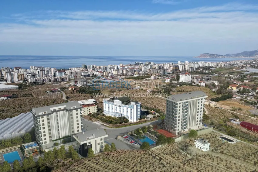 Квартиры в Махмутларе от инвестора в строящемся комплексе 1