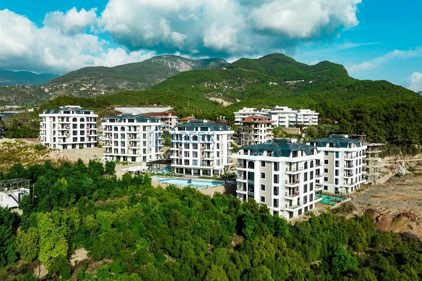 Новый эксклюзивный жилой комплекс в Алании, район Оба - квартиры от застройщика 1 