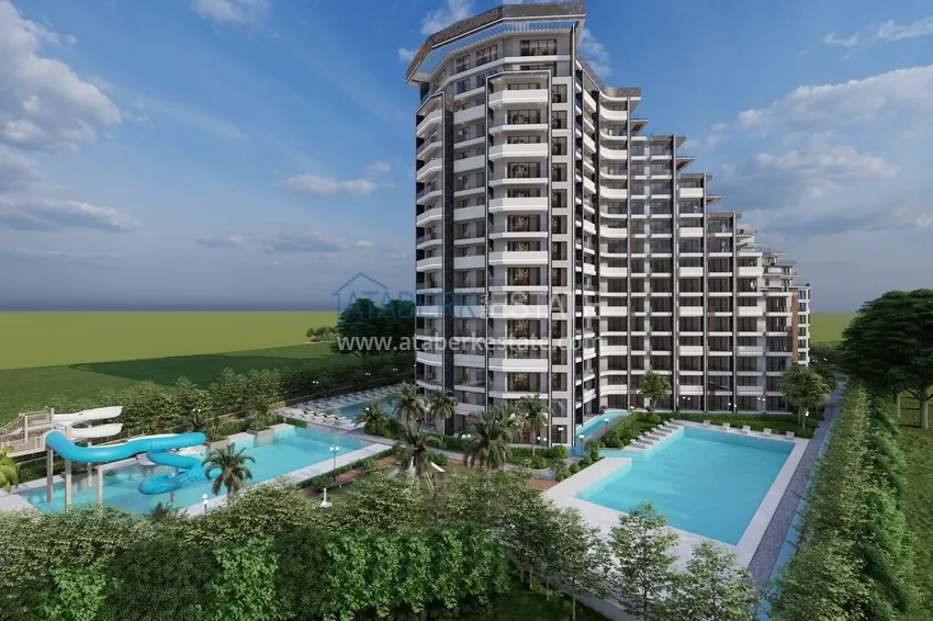 Масштабный курортный комплекс на этапе строительства – Северный Кипр, Газиверен 1 