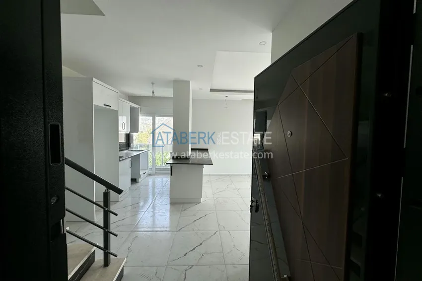 Приобрести Дуплекс 2+1 с видом на море и горы – район Каргыджак, Алания 1 