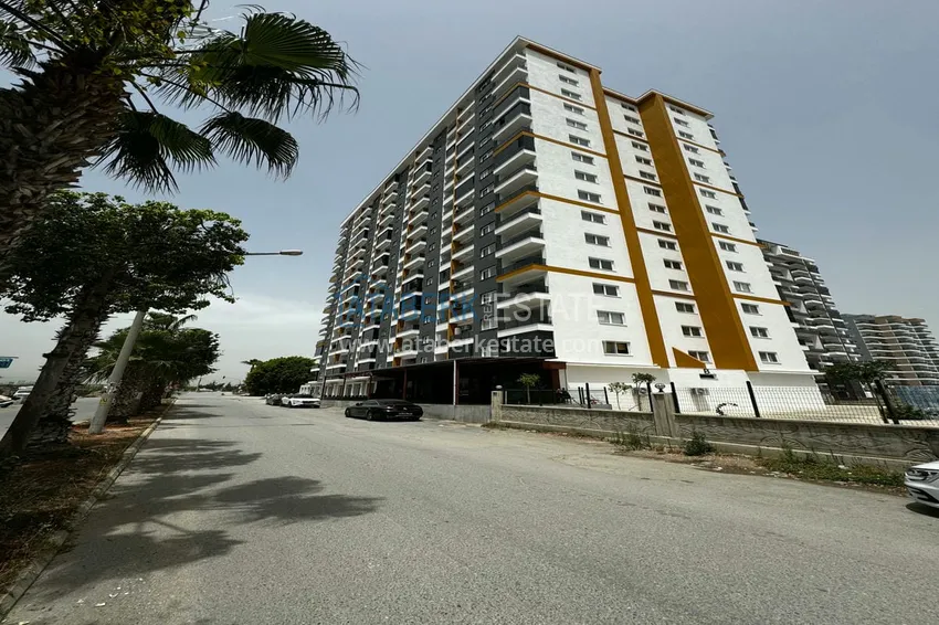 Двухкомнатный пентхаус с чистовой отделкой, видом на горы и море - Томюк, Мерсин 1 