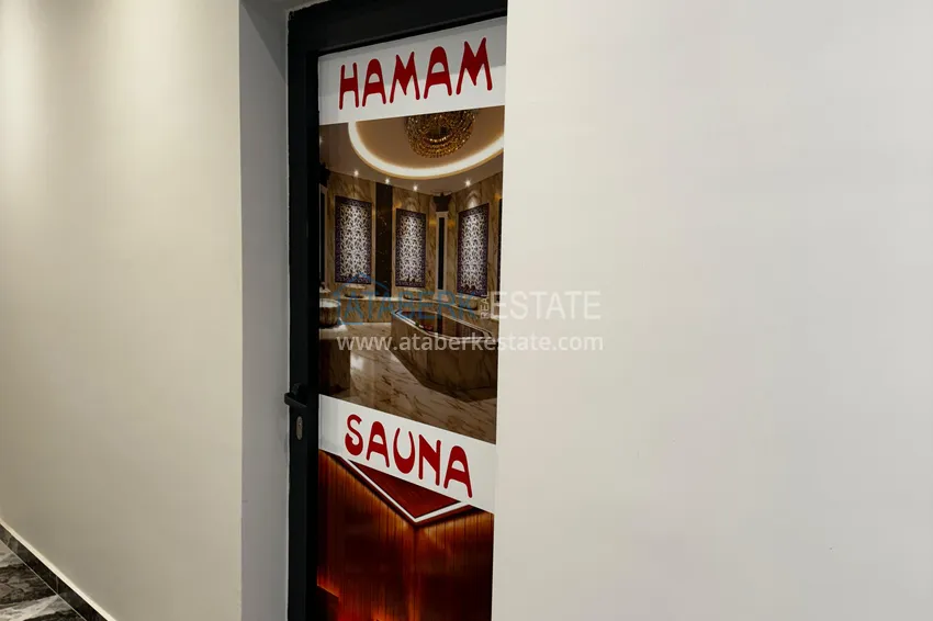 Двухкомнатный пентхаус с чистовой отделкой, видом на горы и море - Томюк, Мерсин 28 