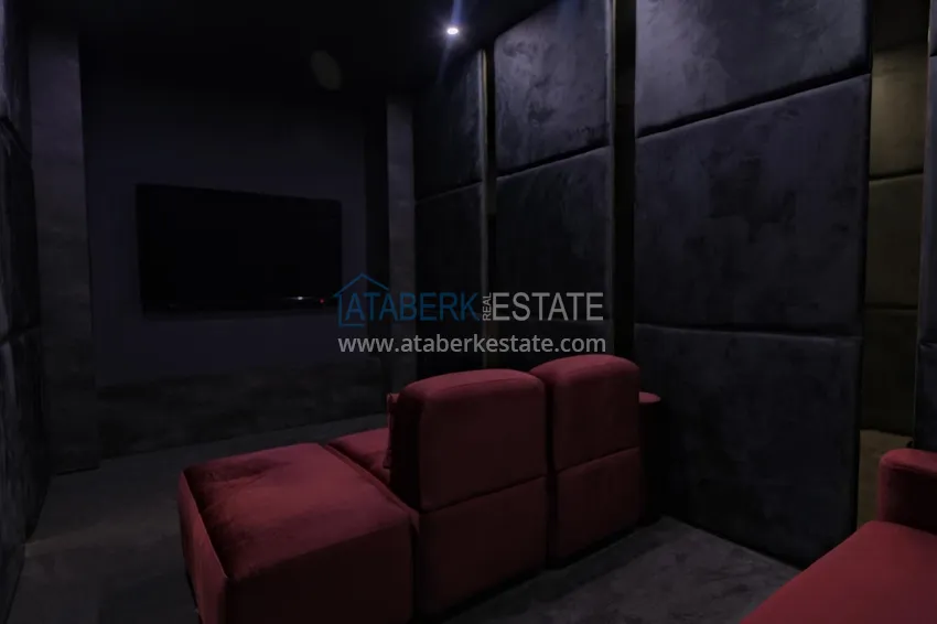 Двухкомнатная квартира под ключ с видом на море – район пляжа Кейкубат, центр Алании 34 