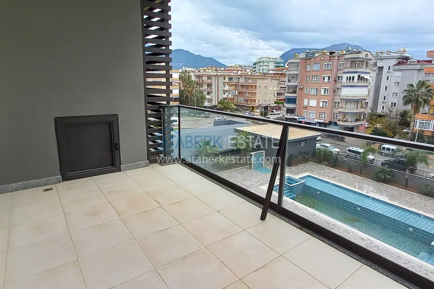 Приобрести Трехкомнатная квартира под ключ с видом на море на первой береговой линии – Оба, Алания 21 