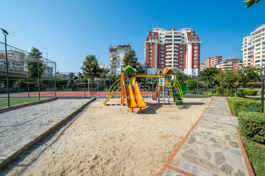 Квартира 2+1 с видом на море и горы. Район Джикджилли, Алания 20 