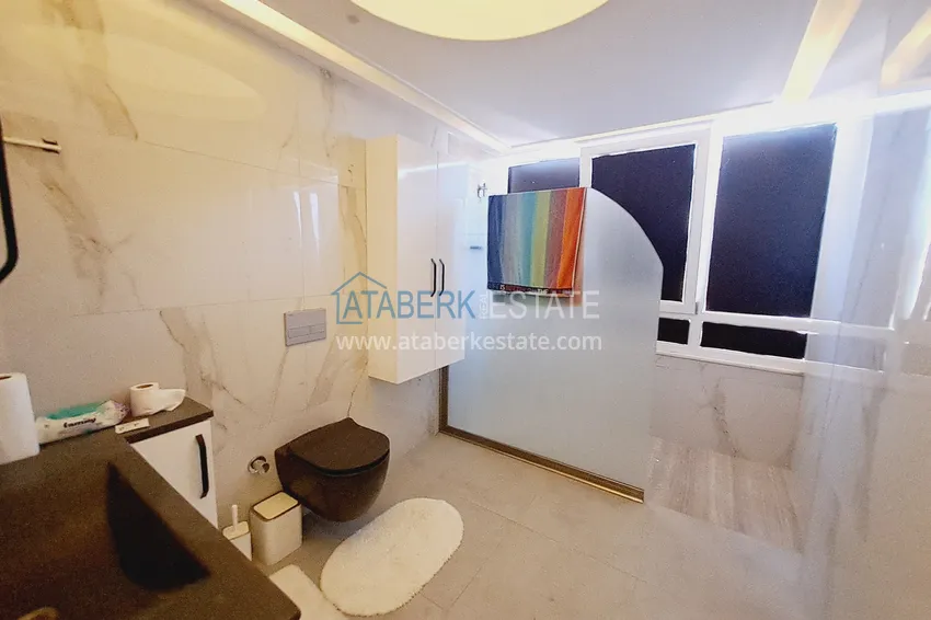 Приобрести Просторный пентхаус-дуплекс 6+1 в Махмутларе, р-н вторничного рынка - 150 метров от моря 23 