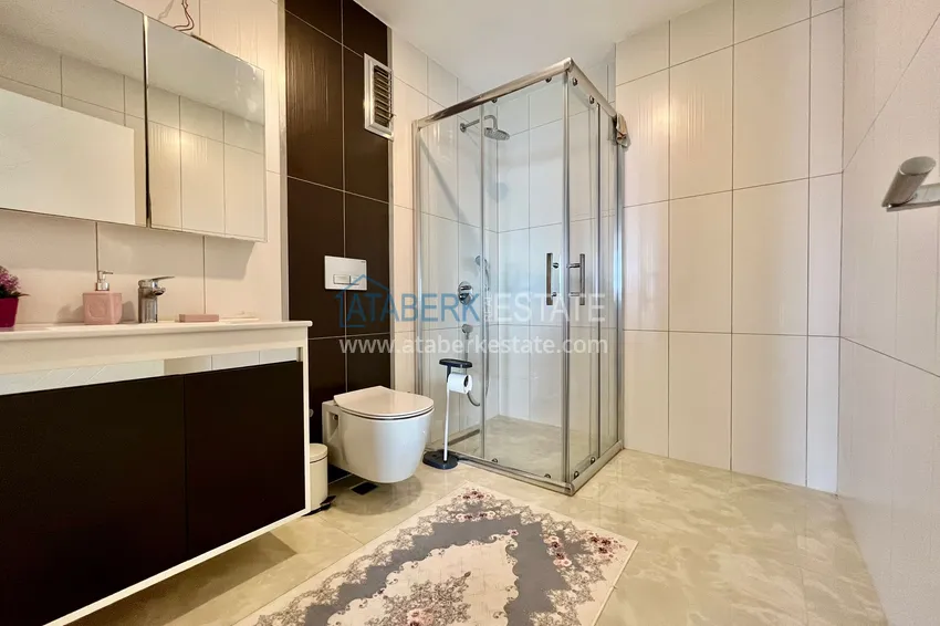 Приобрести Дуплекс 5+1 в комплексе на первой береговой линии. Район Каргыджак, Алания  25 