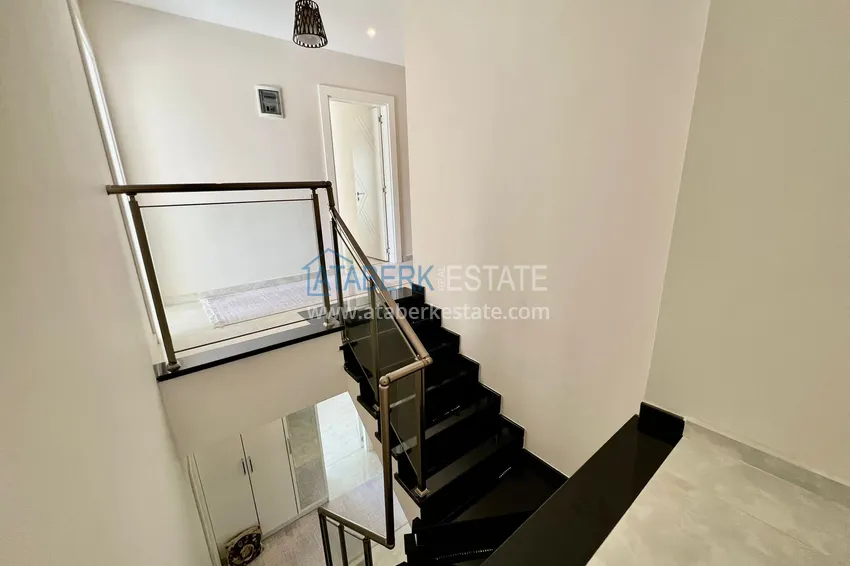 Приобрести Дуплекс 5+1 в комплексе на первой береговой линии. Район Каргыджак, Алания  27 