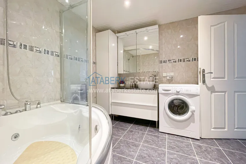 Приобрести Недвижимость под ВНЖ! Трехкомнатная квартира под ключ с видом на море в районе Тосмур, Алания 25 