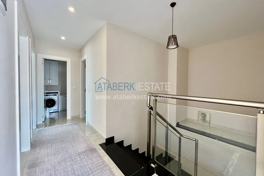 Приобрести Дуплекс 5+1 в комплексе на первой береговой линии. Район Каргыджак, Алания  28 