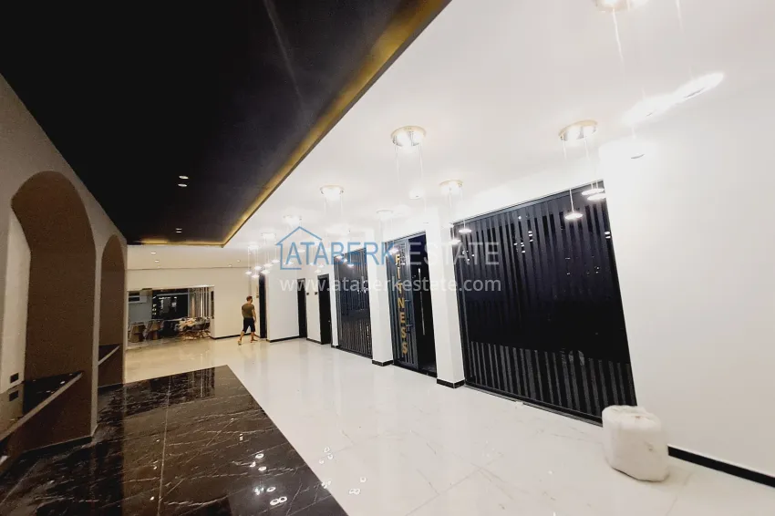 Новый жилой комплекс в центре Алании - район пляжа Кейкубат 25 