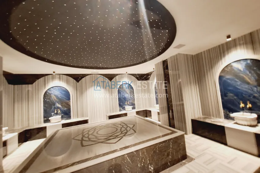 Новый жилой комплекс в центре Алании - район пляжа Кейкубат 26 