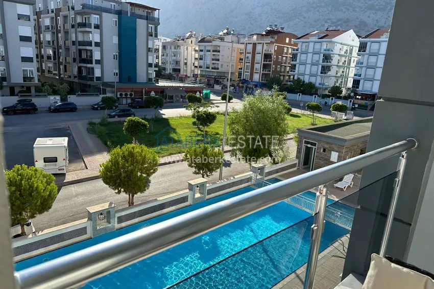 Приобрести Четырёхкомнатная квартира с видом на горы в районе Хурма, Коньяалты, Анталия 27