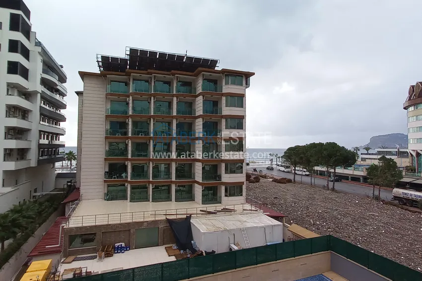 Приобрести Трехкомнатная квартира под ключ с видом на море на первой береговой линии – Оба, Алания 26 