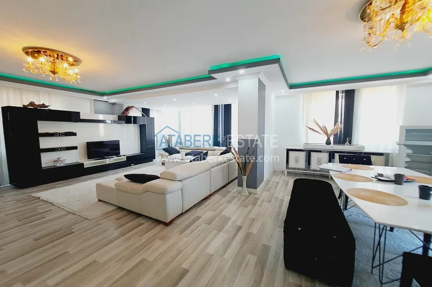 Приобрести Просторный пентхаус-дуплекс 6+1 в Махмутларе, р-н вторничного рынка - 150 метров от моря 4 