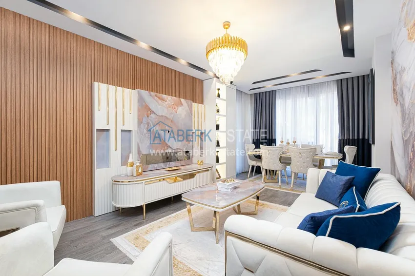 Новый современный жилой комплекс в Алании, район Оба 2 