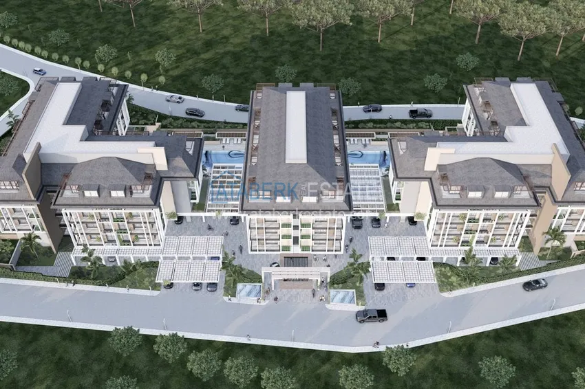 Квартиры от инвестора с рассрочкой в комфортабельном строящемся комплексе – Алания, Оба 2 