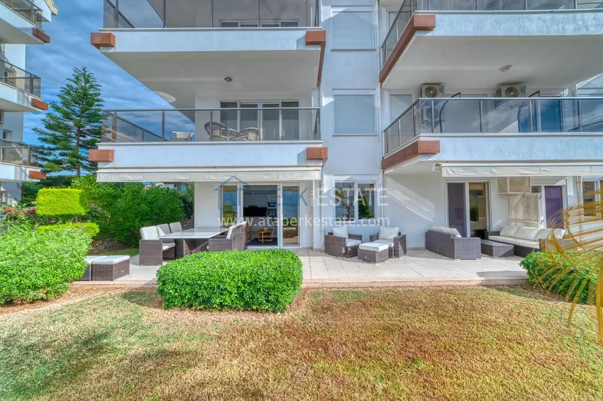 Приобрести Линейна квартира 3+1 под ключ с выходом в сад и видом на море - район Конаклы, Алания 2 