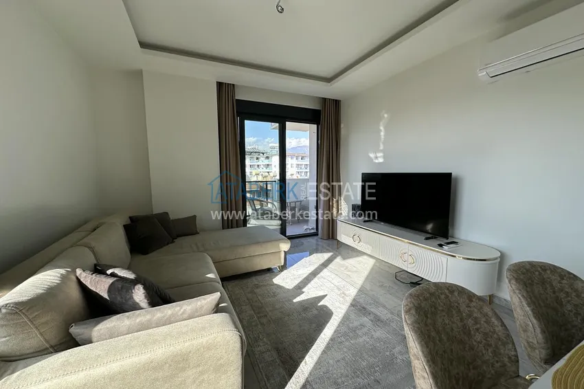 Недвижимость под ВНЖ! Трехкомнатная квартира под ключ с видом на море в районе Тосмур, Алания 2 