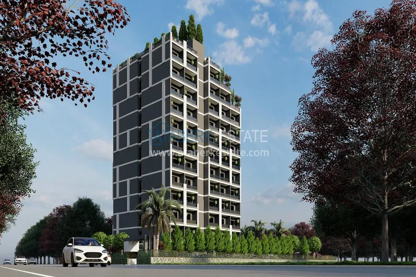 Строящийся проект жилого комплекса в Тедже, Мерсин – выгодное вложение в будущее 2 