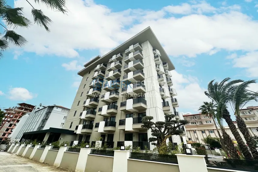 Двухкомнатная Квартира с авторским ремонтом в Центре Алании - Идеально для Краткосрочной Аренды 2 