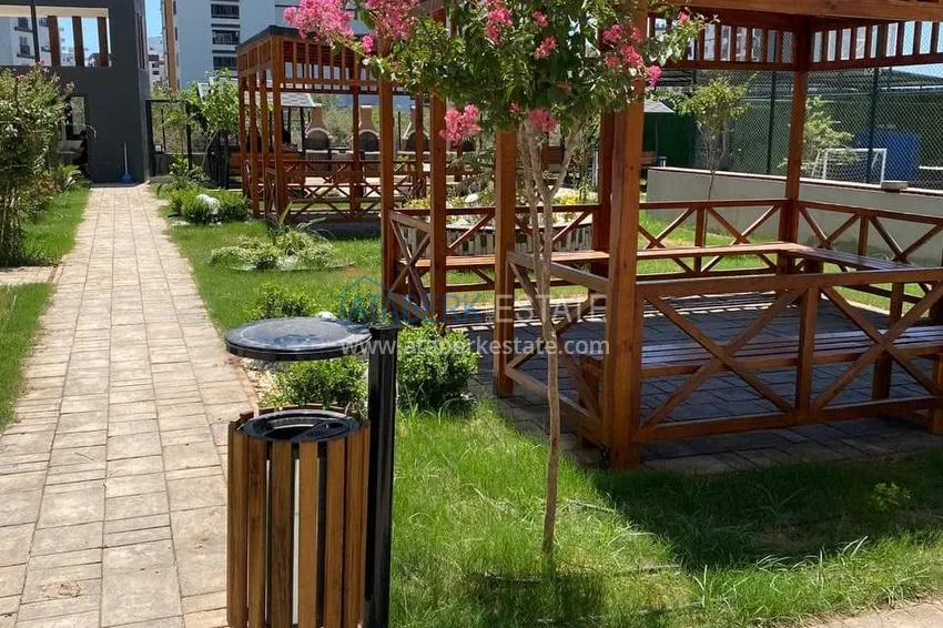 Прекрасная двухкомнатная квартира с видом на море в Арпачбахшиш, Мерсин 2 