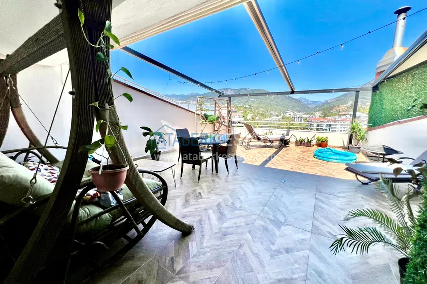 Приобрести Двухуровневый пентхаус с авторским дизайном и исключительными видовыми характеристиками – Тосмур, Алания 30 