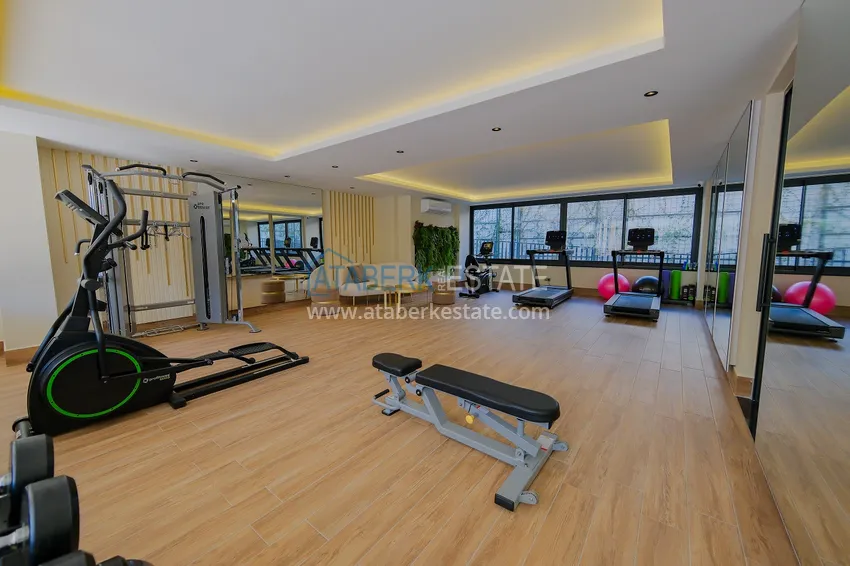 Трёхкомнатная квартира в районе Оба. Недвижимость подходит для краткосрочной аренды 31