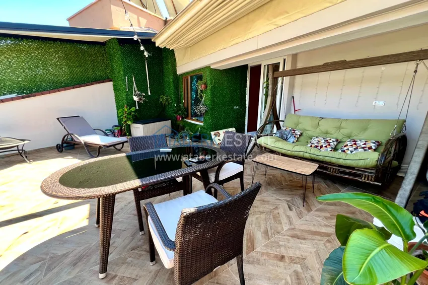 Приобрести Двухуровневый пентхаус с авторским дизайном и исключительными видовыми характеристиками – Тосмур, Алания 33 