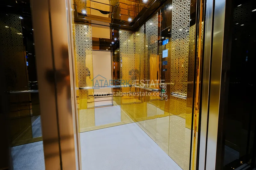 Трёхкомнатная квартира в районе Оба. Недвижимость подходит для краткосрочной аренды 38