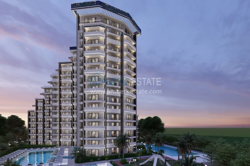 Масштабный курортный комплекс на этапе строительства – Северный Кипр, Газиверен 3 