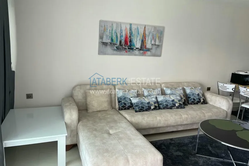 Приобрести Квартира 1+1 меблированная в резиденции премиум сегмента, район Каргыджак – Алания 3 