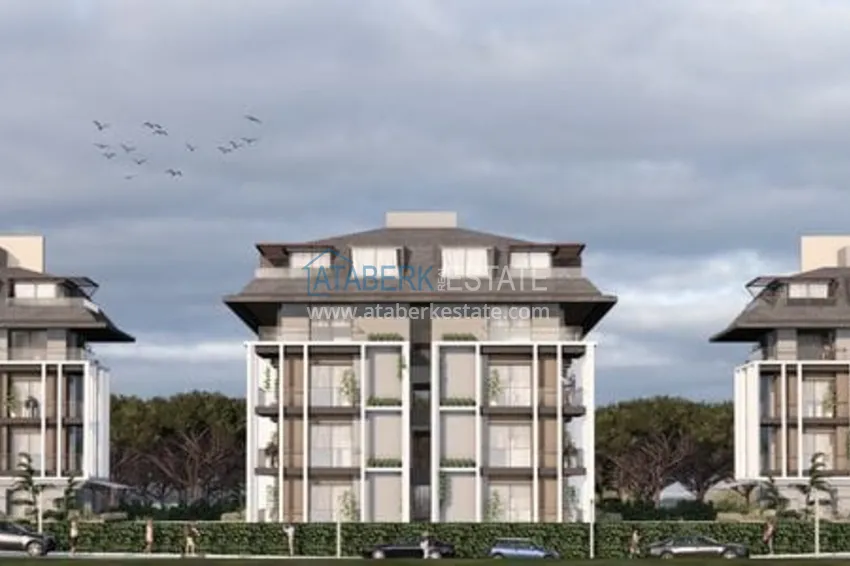 Квартиры от инвестора с рассрочкой в комфортабельном строящемся комплексе – Алания, Оба 3 