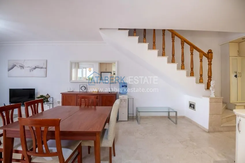 Приобрести Двухэтажная вилла с мебелью в коттеджном комплексе – Алания, район Конаклы 4 