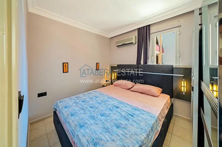 Приобрести Двухкомнатная меблированная квартира в районе пляжа Клеопатра, центр Алании 3 