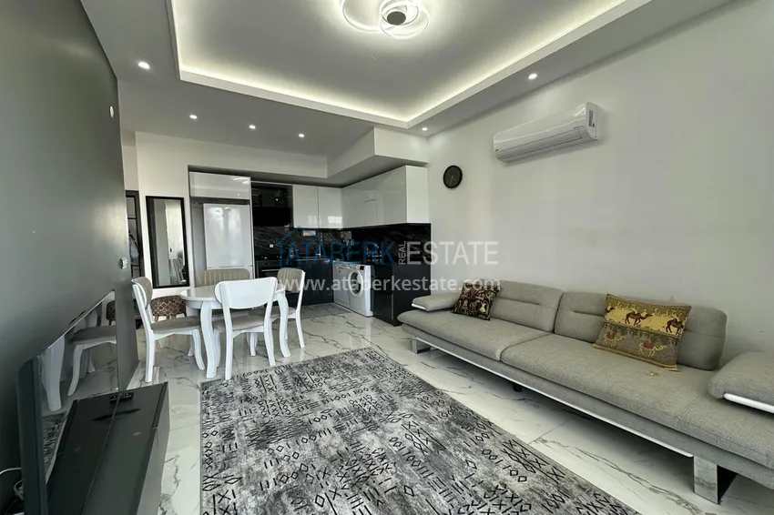 Приобрести Двухкомнатные меблированные квартиры с видом на море, район Кестель, Алания 17