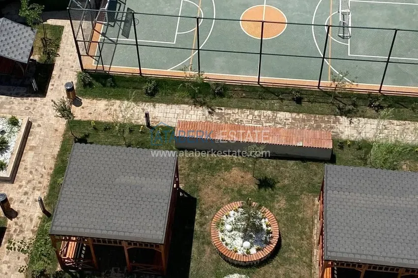 Прекрасная двухкомнатная квартира с видом на море в Арпачбахшиш, Мерсин 3 