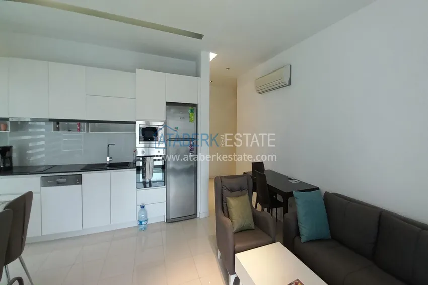 Дуплекс 5+1 в комплексе на первой береговой линии. Район Каргыджак, Алания  9 