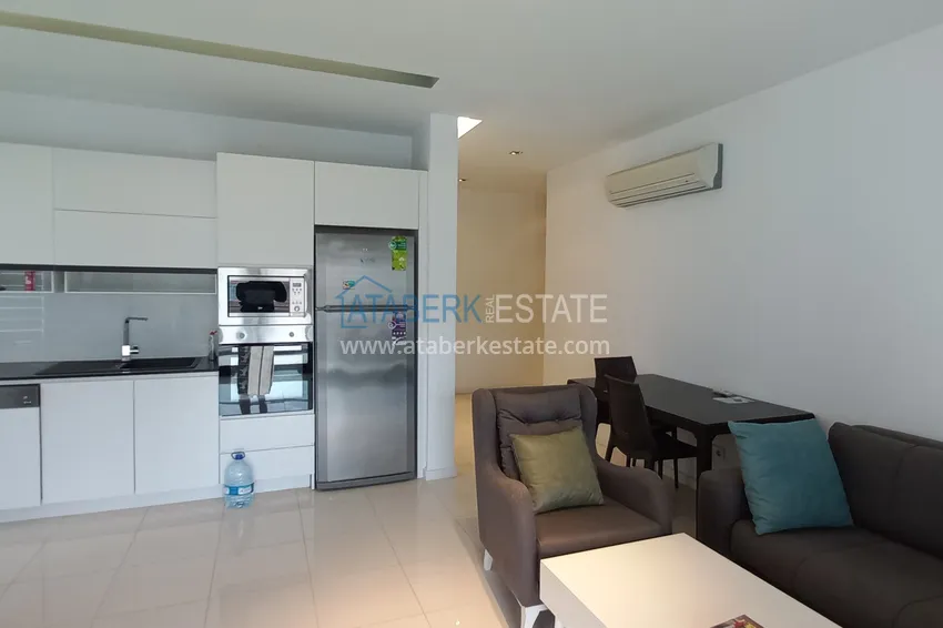 Приобрести Трехкомнатная квартира под ключ с видом на море на первой береговой линии – Оба, Алания 4 