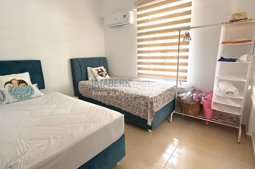 Приобрести Триплекс вилла в коттеджном комплексе в 300 метрах от моря в районе Кестель, Алания 4