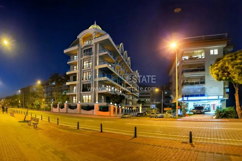 Двухкомнатная квартира под ключ с видом на море – район пляжа Кейкубат, центр Алании 4 