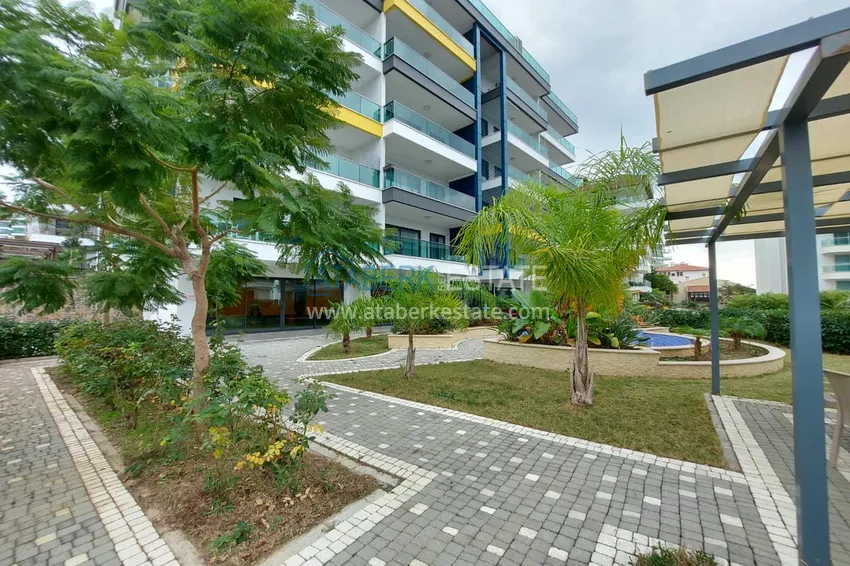 Дуплекс 5+1 в комплексе на первой береговой линии. Район Каргыджак, Алания  10 