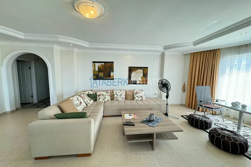 Приобрести Квартира 2+1 меблированная с видом на горы и море в престижном комплексе, район Джикджилли – Алания 4 