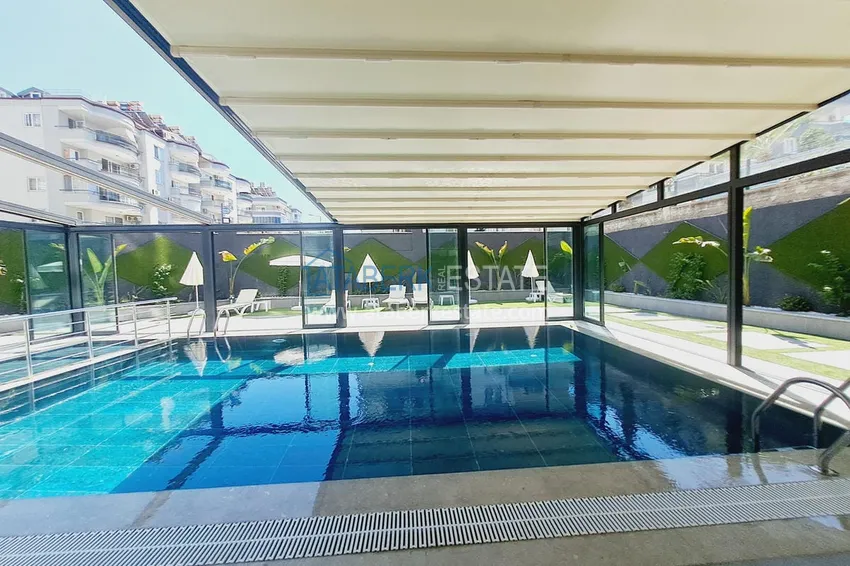 Меблированная двухкомнатная квартира от собственника в новостройке - район Оба, Алания 4 