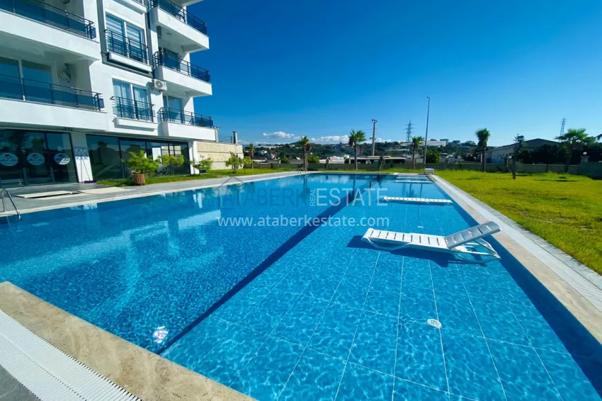 Краткосрочная аренда от 10 дней - двухкомнатной квартиры в районе Авсаллар, Алания №66 4 