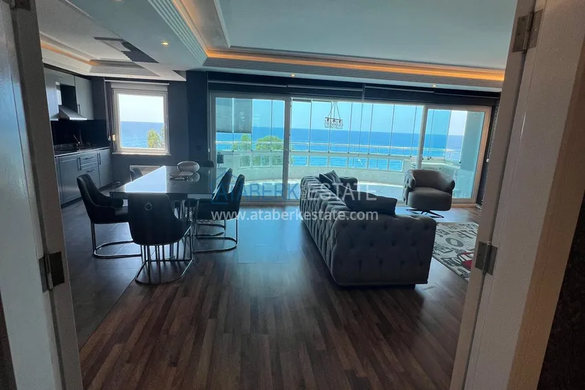 Приобрести Квартира 3+1 меблированная с открытым видом на море, подходит под ВНЖ и гражданство - Тосмур, Алания 6 